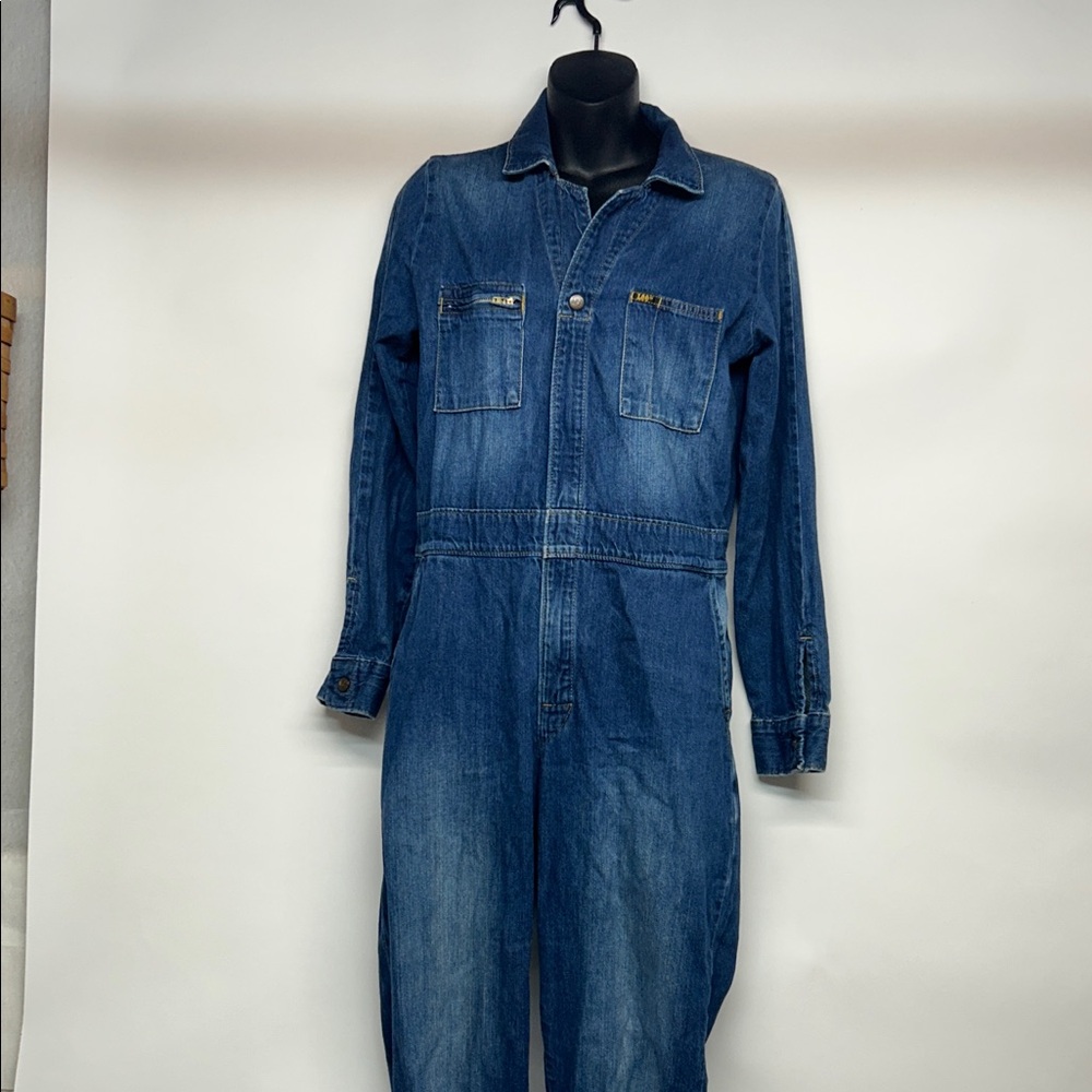 Lee Union-Alls Blue Denim Apparel size smart